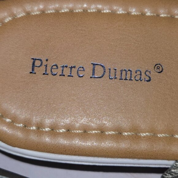 Pierre Dumas flat sandals with ankle strap/closure size 9 - Picture 7 of 9